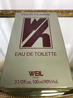 Weil Pour Homme 1980 edt 100 ml. Rare vintage original.