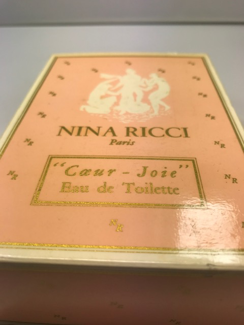 Coeur Joie Nina Ricci eau de toilette 100 ml. Rare vintage 