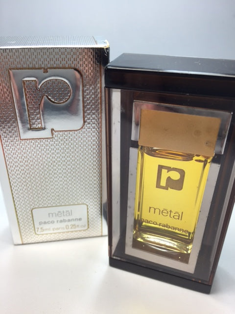 Metal Paco Rabanne pure parfum 7,5 ml. Rare vintage first 