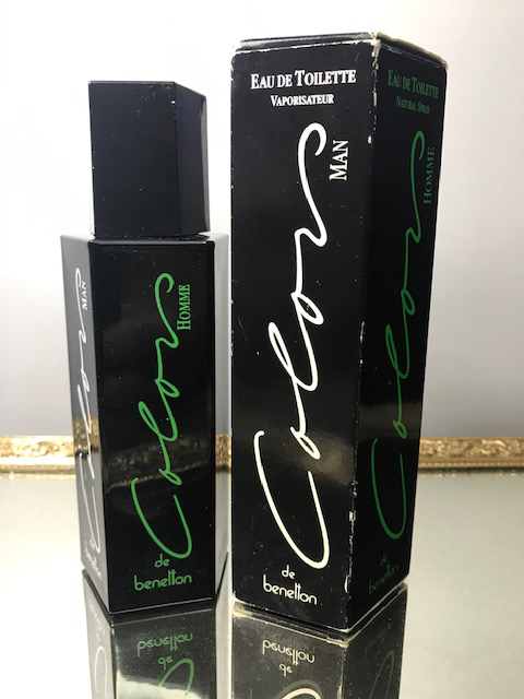 Benetton Colors de Benetton Man (Original) Edt 100ml. Rare, édition originale vintage. Flacon plein/scellé