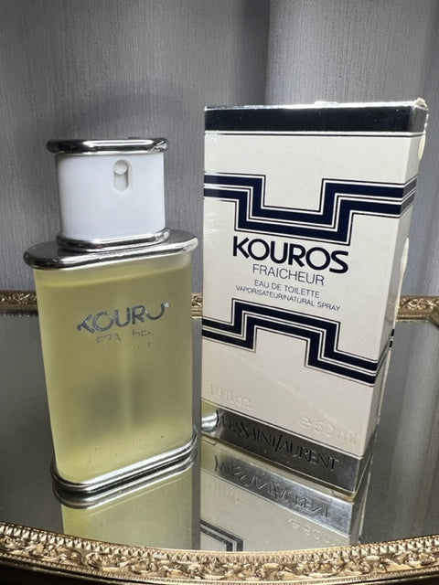 Kouros Fraicheur edt 50 ml. Vintage 1994.sealed bottle – My old perfume