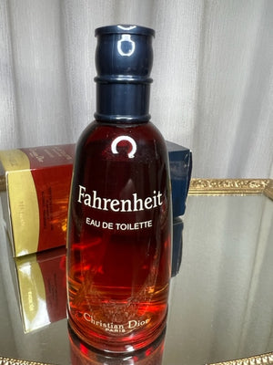 Fahrenheit Dior edt 100 ml. Extremely rare first edition. Sealed bottle