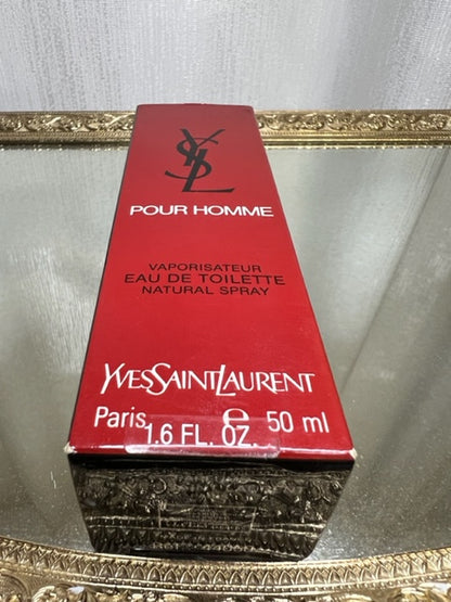 Yves Saint Laurent Pour Homme Yves Saint Laurent edt 50 ml. Vintage 1971 original. Sealed bottle