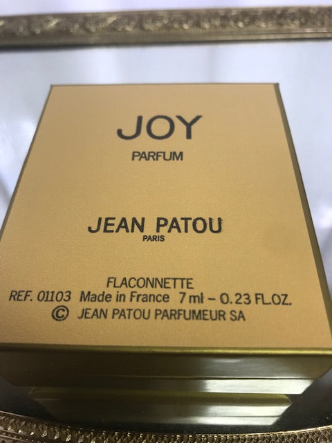Joy Jean Patou pure parfum 7 ml. Rare vintage 1970. Sealed