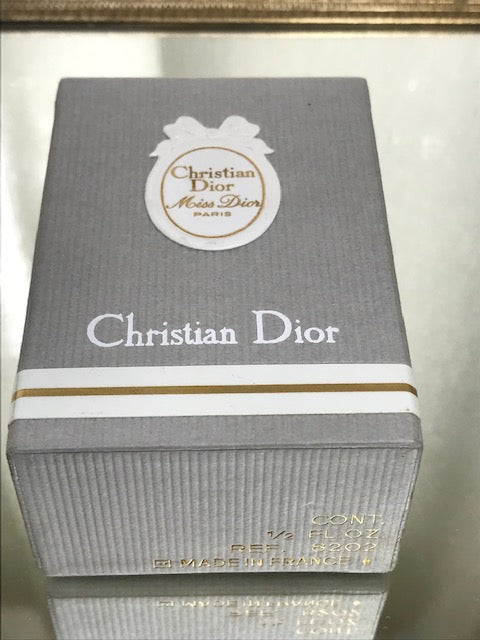 Dior Miss Dior pure parfum 15 ml. Vintage 1960 original edition. Wax a – My  old perfume