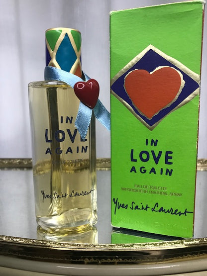 In Love Again YSL eau de toilette 100 ml. Rare, vintage first edition 1998 original