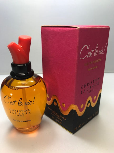 C’est la vie! Christian Lacroix eau de toilette 50 ml. Rare 