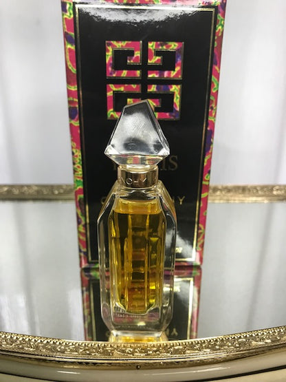 Ysatis Givenchy pure parfum 15 ml. Vintage original first edition. Crystal bottle