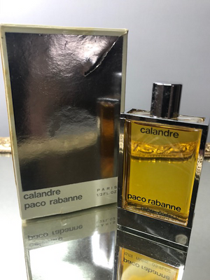 Calandre Paco Rabanne pure parfum 15 ml. Rare, vintage 1970 edition. Sealed