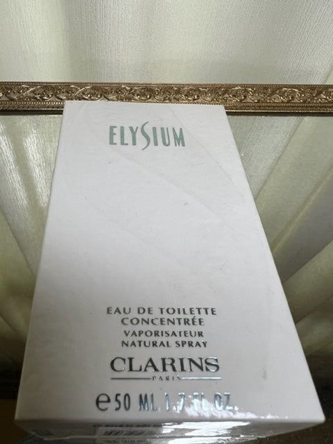 Elysium Clarins edt concentree 50 ml. Rare, vintage 1993. Sealed bottle