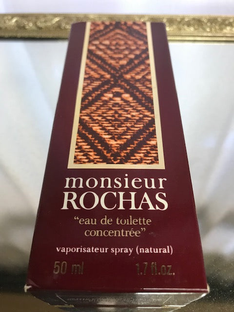 Rochas Monsieur Rochas edt concentrée 50 ml. Rare, vintage.