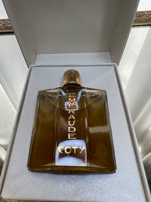 Emeraude Coty pure parfum 15 ml. Rare, vintage 1960. Sealed bottle