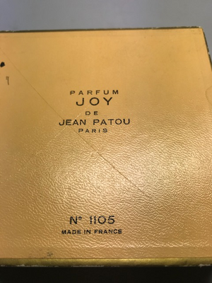 Joy Jean Patou pure parfum 30ml. Rare, vintage 1970s. Sealed