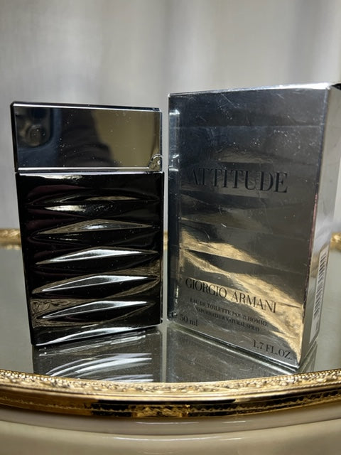 Armani Attitude  edt 50 ml. Vintage first edition. Sealed bottle