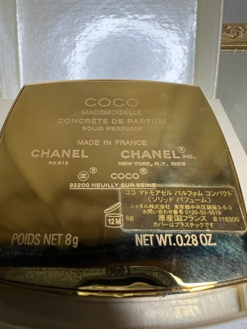 Chanel Coco Mademoiselle Concrete Parfum solid parfum 8 g. Sealed case