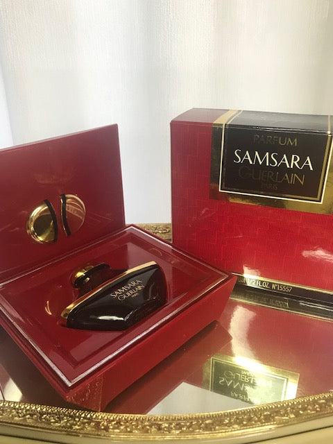 Samsara Guerlain pure parfum 15 ml. Rare, original first edition. Sealed bottle.