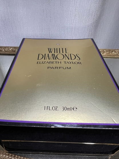 Elizabeth Taylor White Diamonde pure parfum 30 ml vintage 1991 original.