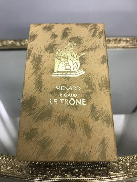 Menard Le Trone pure parfum 18 ml. Rare original 1976. Sealed bottle