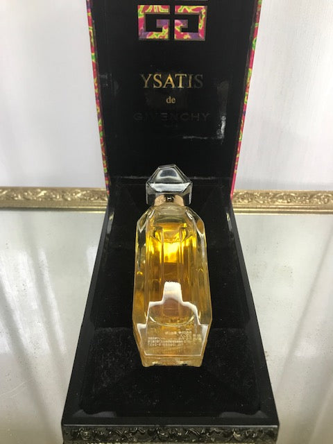 Ysatis Givenchy pure parfum 15 ml. Vintage original first edition. Crystal bottle