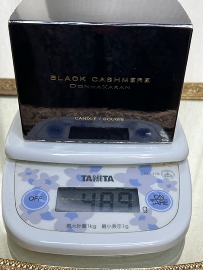 Donna Karan Black Cashmere perfume candle super big size. Vintage