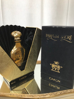Caron Parfum Sacré pure parfum 100 ml. Rare, vintage 1991.