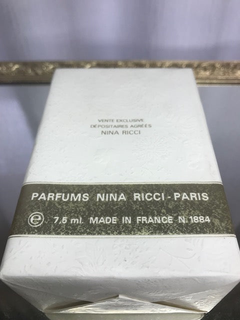 Nina (1987) Nina Ricci pure parfum 7,5 ml. Rare, original 1987 edition. Sealed