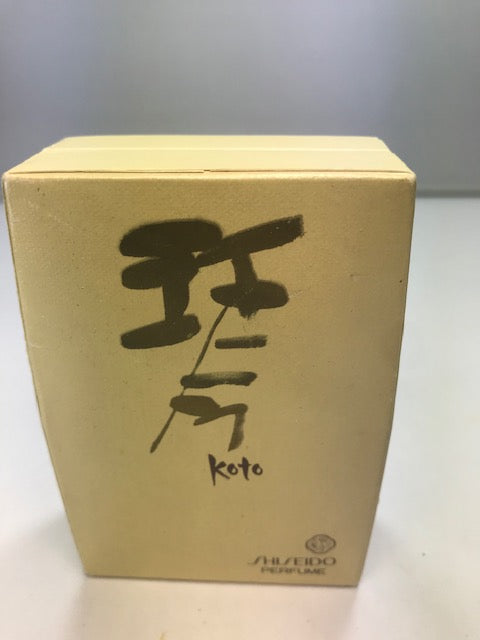 Koto Shiseido pure parfum 7,5 ml. Rare vintage original 