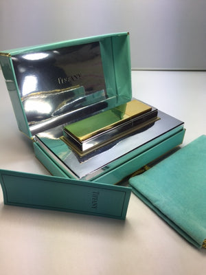 Tiffany Tiffany pure parfum 10 ml in gold case. Rare vintage