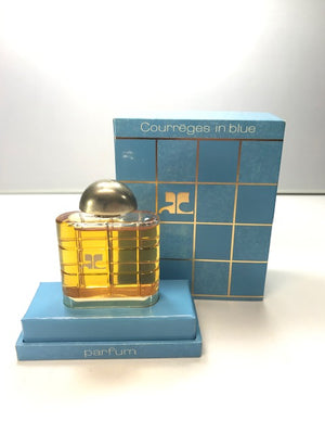 Courreges in blue pure parfum 15 ml. Rare vintage 1983s. - 