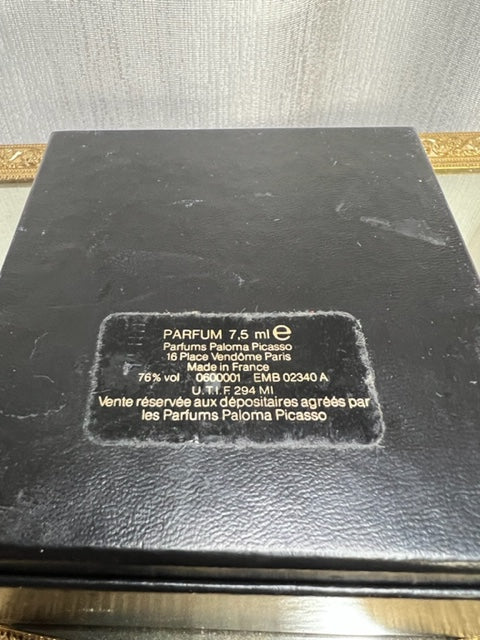 Paloma Picasso Pure parfum 7,5 ml. Vintage original 1984. flacon scellé