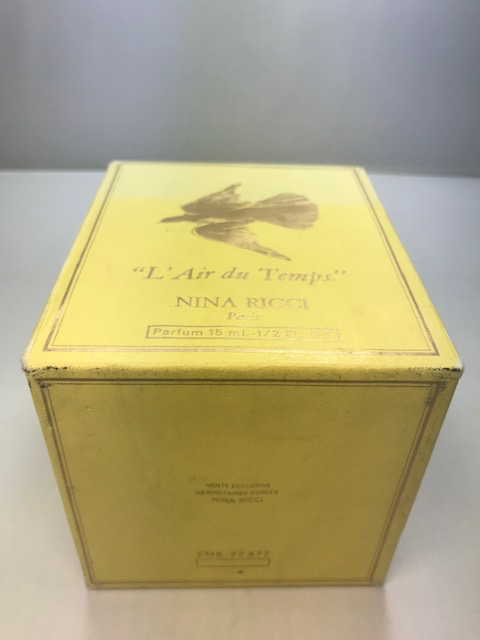 L’Air du Temps Nina Ricci pur parfum 15 ml. Rare, vintage. Scellé.