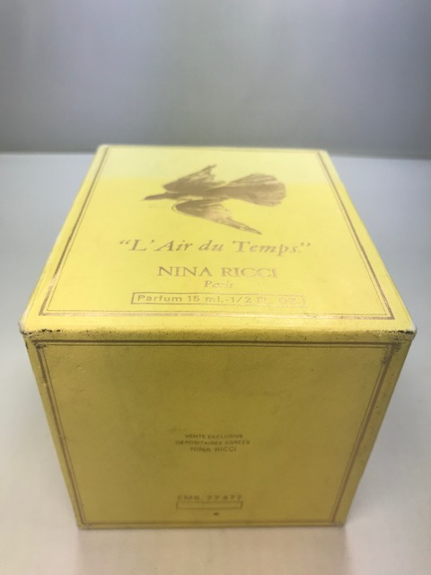 L’Air du Temps Nina Ricci pure parfum 15 ml. Rare, vintage. Sealed.