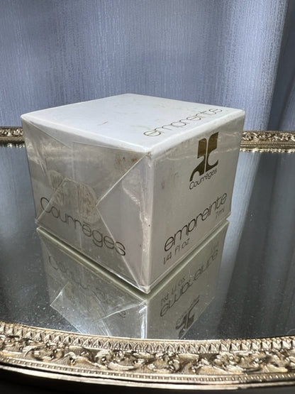 Empreinte Courreges pure parfum 7 ml. Raro, vintage 1978. Sigillato