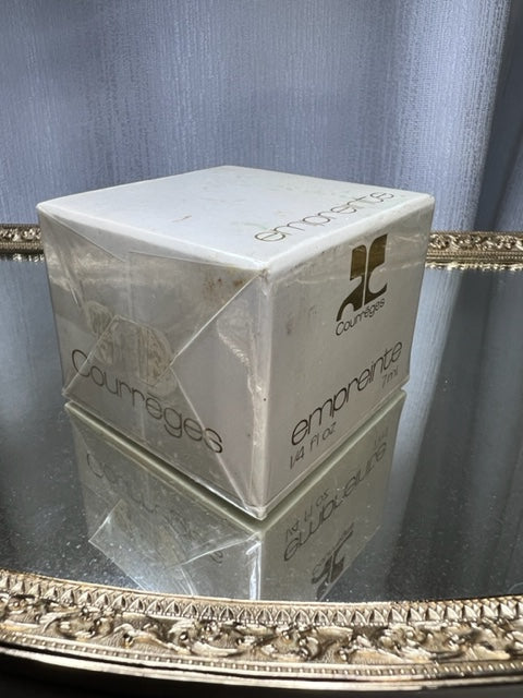 Empreinte Courreges pure parfum 7 ml. Raro, vintage 1978. Sigillato