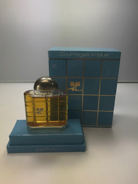 Courreges in blue pure parfum 15 ml. Rare vintage 1983s. - 