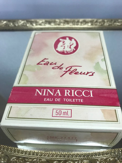 Eau de Fleur Nina Ricci edt 50 ml. Rare vintage 1970s