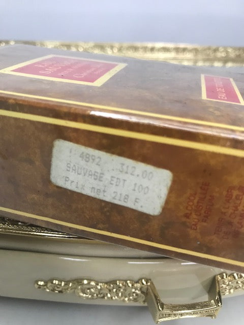 Eau Sauvage pour homme Dior edt 100 ml. Rare, original (1966). Scellé