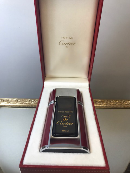Must de Cartier edt 30 ml. Raro, prima edizione vintage. Sigillato