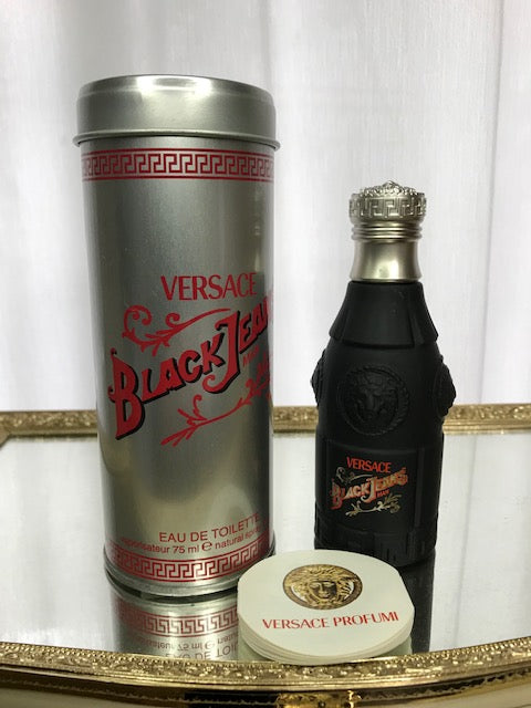 Black Jeans Versace Edt 75 ml. Vintage original 1997. Sealed