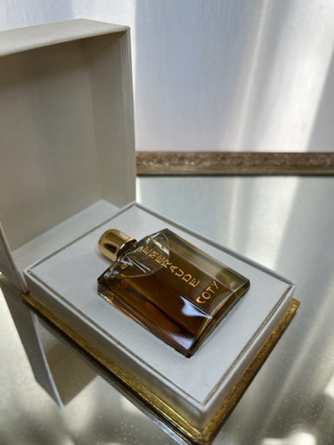 Emeraude Coty pur parfum 15 ml. Rare, vintage 1960. Flacon scellé