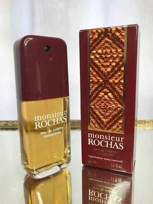 Rochas Monsieur Rochas edt concentree 50 ml. Rare, vintage.