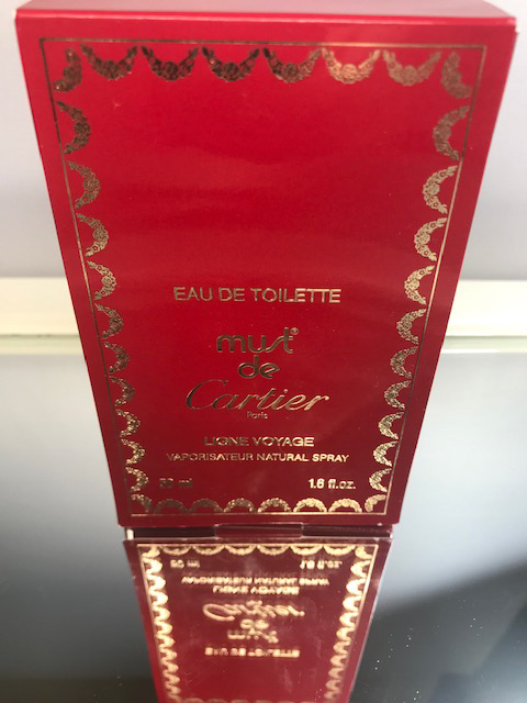 Must de Cartier edt 50 ml. Rara, prima edizione vintage.