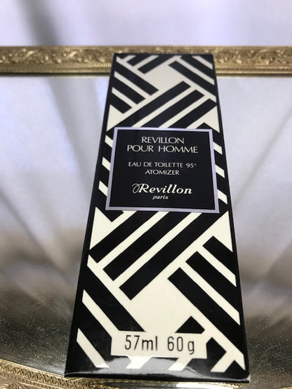 Revillon Pour Homme edt 60 g (57 ml). Rare première édition originale 1977. Superbe état