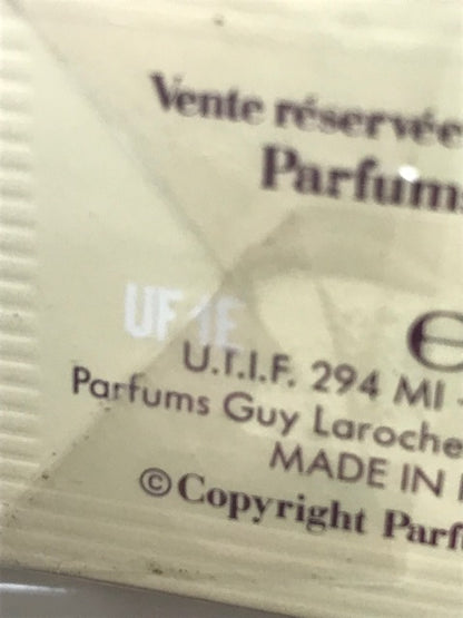 Fidji Guy Laroche pure parfum 7 ml. Rare, vintage 1978. Sealed