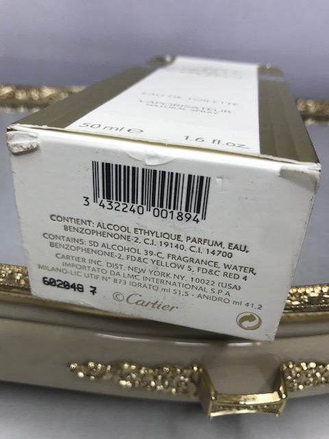 So Pretty Cartier edt 50 ml. Rare, vintage first edition original. Sealed