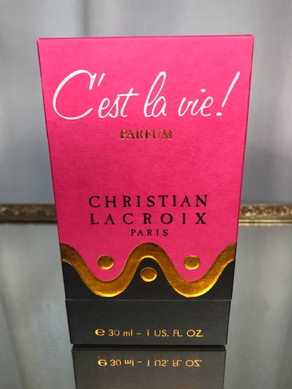 C’est la Vie Lacroix pure parfum 30 ml. Rare, vintage, first edition. Sealed
