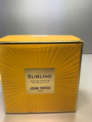 Sublime Jean Patou eau de parfum 50 ml. Rare vintage first 