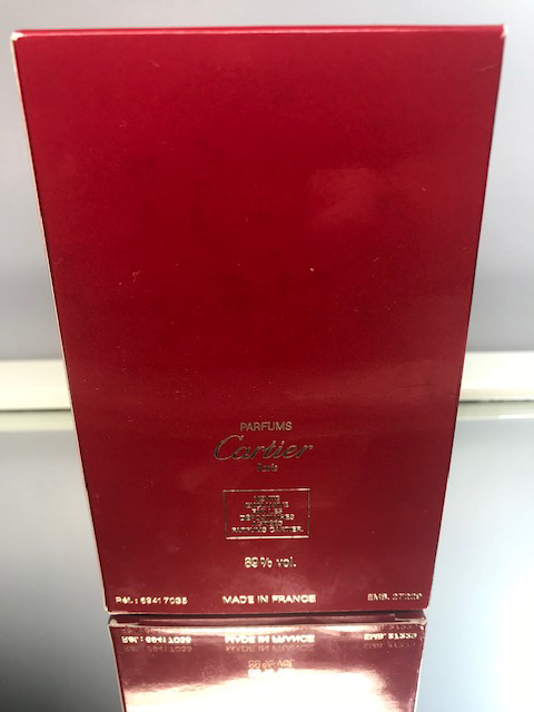 Must de Cartier edt 50 ml. Rara, prima edizione vintage.