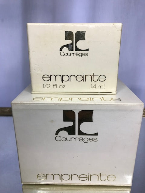 Courrèges Empreinte pur parfum 60 ml. Extrêmement rare, original 1970. Superbe état.