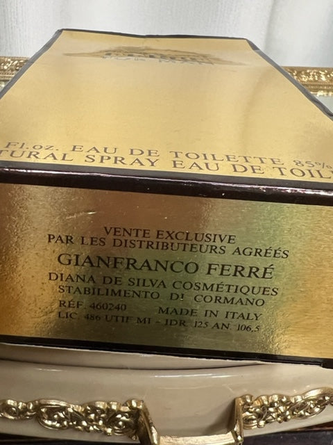 Ferre Gianfranco Ferre for Man edt 125 ml. Vintage 1986 original edition.